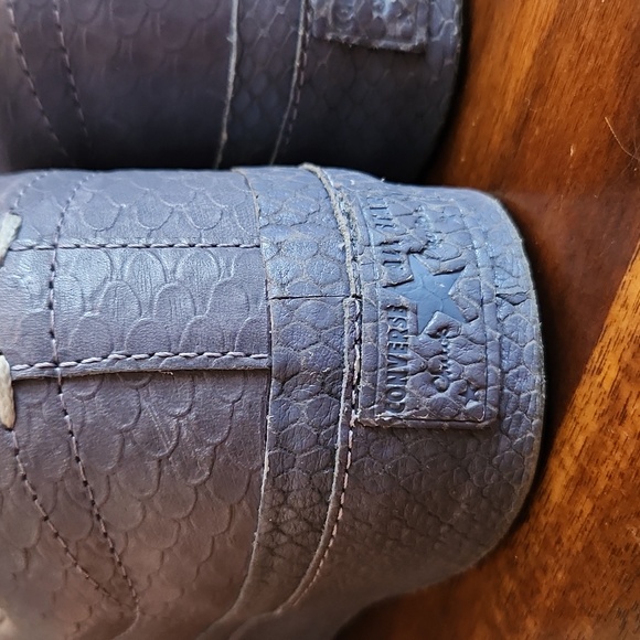 Converse One Star Platform Ox - Carbon - Picture 10 of 11